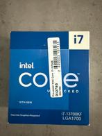 Intel i7 13700kf ongebruikt in doos nieuw, Computers en Software, Processors, Ophalen of Verzenden, Nieuw, Intel Core i7