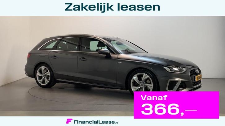 Audi A4 Avant 35 TFSI Launch Edition Sport S-Line Virtual Co, Auto's, Audi, Bedrijf, Lease, Financial lease, A4, ABS, Airbags