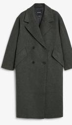 Monki winterjas maat l dubbel breast + knopen en twee zakken, Maat 42/44 (L), Ophalen of Verzenden, Zo goed als nieuw, Monki
