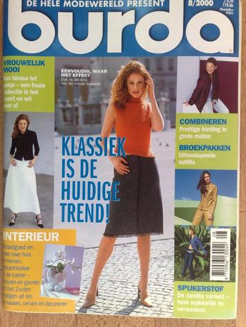 Burda augustus , nr. 8 / 2000 beschikbaar voor biedingen