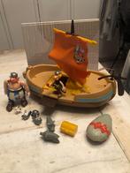 Asterix en Obelix piraten boot Toycloud, Asterix en Obelix, Gebruikt, Ophalen of Verzenden, Beeldje of Figuurtje