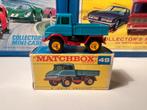 Matchbox Lesney Nr.49b Mercedes Benz Unimog, Ophalen of Verzenden, Zo goed als nieuw, Bus of Vrachtwagen