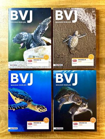Biologie Voor Jou HAVO 4A, 4B, 5A, 5B. BVJ Nieuwste Editie. beschikbaar voor biedingen