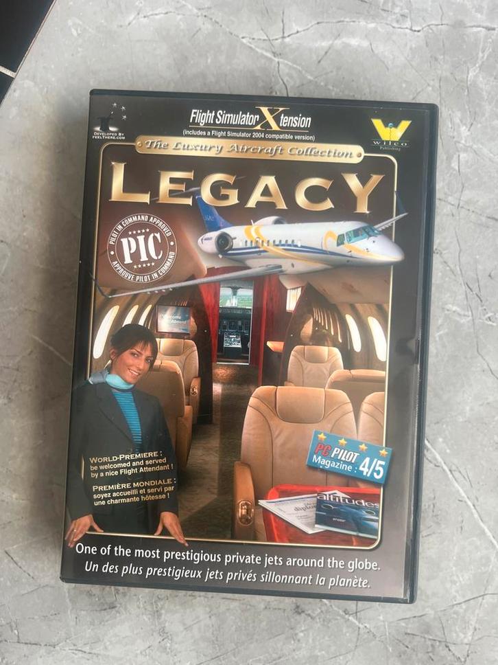 Flight Simulator Xtension: Legacy PC, Spelcomputers en Games, Games | Pc, Gebruikt, Simulatie, 1 speler, Ophalen of Verzenden
