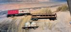 3 wagons h0, Ophalen, Gebruikt, Gelijkstroom, Wagon