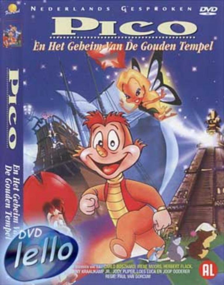 Pico en het Geheim van de Gouden Tempel, nieuw NL, Cd's en Dvd's, Dvd's | Tekenfilms en Animatie, Nieuw in verpakking, Amerikaans