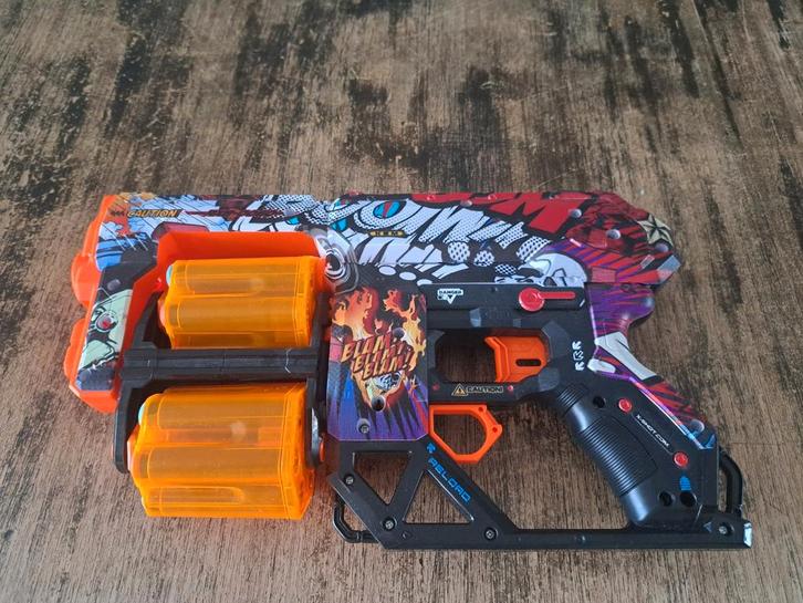 X-Shot Doom Crusher Nerf Blaster, Kinderen en Baby's, Speelgoed | Overig, Gebruikt, Jongen of Meisje, Ophalen of Verzenden
