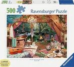 Ravensburger - Cozy Glamping - 500XL stukjes, Ophalen of Verzenden, 500 t/m 1500 stukjes, Nieuw, Legpuzzel