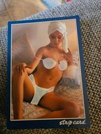 Strip Card dame bloot pikant, Ophalen of Verzenden