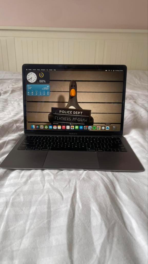 Macbook air, Computers en Software, Apple Macbooks, Gebruikt, MacBook Air, 13 inch, 128 GB of minder, 8 GB, Ophalen of Verzenden