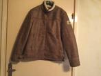 warme heren winterjas (type pilotenjas), Kleding | Heren, Ophalen, Zo goed als nieuw, Maat 46 (S) of kleiner, Bruin