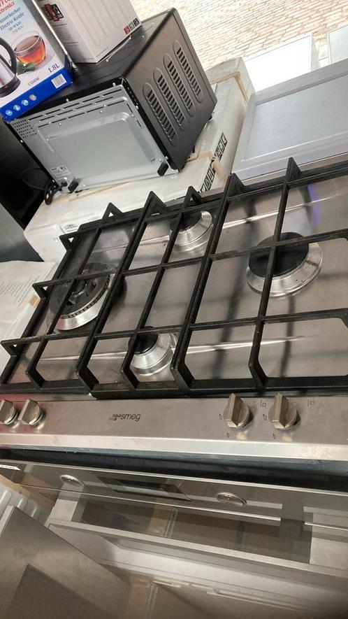 Inbouw gaskookplaat, Witgoed en Apparatuur, Kookplaten, Gebruikt, Inbouw, Gas, 4 kookzones, Ophalen