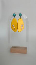 Unieke oorbellen, Ophalen of Verzenden, Nieuw, Geel, Overige materialen