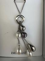 NIEUW MORELLATO ketting met parel kettinkjes, Sieraden, Tassen en Uiterlijk, Kettingen, Verzenden, Nieuw, Zilver, Overige materialen