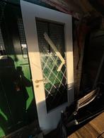 Glas in lood stompe binnendeur gratis kapot jaren 30, Ophalen, Gebruikt, 80 tot 100 cm, Binnendeur