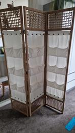Mooie Roomdivider / Kamerscherm met Opbergvakken, Ophalen, Gebruikt