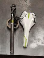Carbon Zadel + Zadelpen Selle Italia Monolink, Gebruikt, Racefiets, Ophalen of Verzenden, Selle Italia