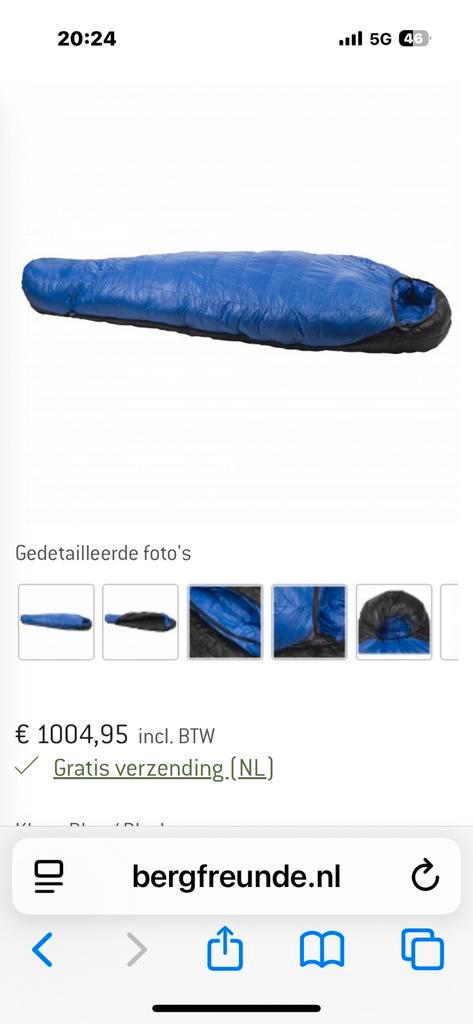 Expeditie Slaapzakken Western Mountaineering, Sport en Fitness, Bergsport en Wandelen, Zo goed als nieuw, Ophalen of Verzenden