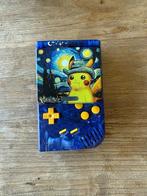 Gameboy DMG104 - Van Gogh Pikachu Editie, Spelcomputers en Games, Spelcomputers | Nintendo 2DS en 3DS, Blauw, 2DS, Ophalen of Verzenden