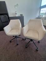 Bureaustoelen Westwing Nora, Huis en Inrichting, Bureaustoelen, Ophalen, Zo goed als nieuw, Beige