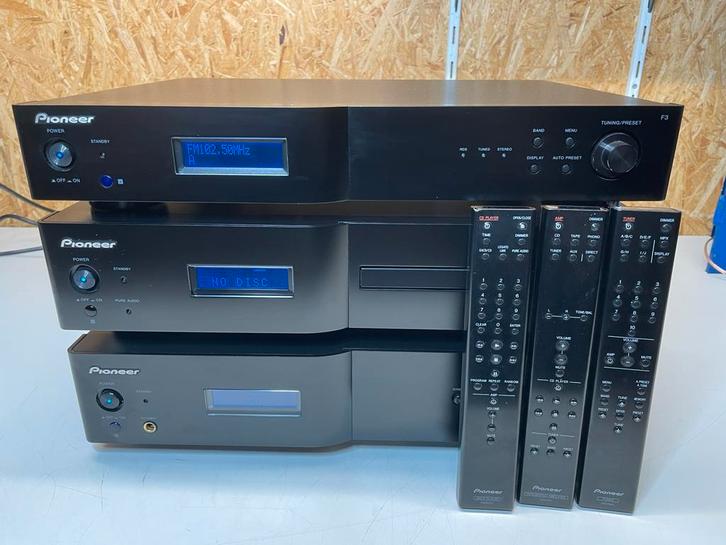 PIONEER audio set met garantie, Audio, Tv en Foto, Stereo-sets, Gebruikt, Cd-speler, Tuner of Radio, Pioneer, Losse componenten