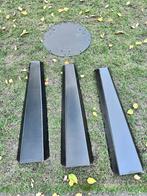 Industriële tafel onderstel, Huis en Inrichting, Tafelonderdelen, Ophalen, Tafelpoot, Minder dan 50 cm, Gebruikt