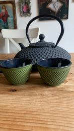 Bredemeijer Gietijzeren Theepot Set - Zo Goed Als Nieuw, Ophalen of Verzenden, Zo goed als nieuw