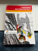 Basisboek Bouwmanagement MBO, Ophalen of Verzenden, Beta, Zo goed als nieuw, MBO