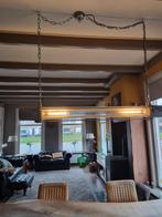 Oude Industriële Bunkerlamp - 160cm, Ophalen, Gebruikt, Glas, 75 cm of meer