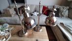 Set mooie retro tafel buro nachtkast lamp lampen, Ophalen of Verzenden, Zo goed als nieuw