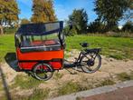 Babboe e max elektrische bakfiets met 1 nieuwe accu 2024, 4 kinderen of meer, Info@deboogebikes.nl, Huif, Zo goed als nieuw