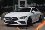 Mercedes CLA Coupé 180 AMG-LINE I Camera I Carplay | Navi I, Auto's, Mercedes-Benz, 136 pk, 4 cilinders, Met garantie (alle), Wit