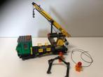 Lego city trein railkraan wagon uit set 7898, Ophalen of Verzenden, Gebruikt, Complete set, Lego