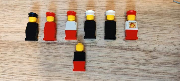 Lego Legoland old Minifigures 7 stuks, Kinderen en Baby's, Speelgoed | Duplo en Lego, Gebruikt, Lego, Complete set, Ophalen of Verzenden