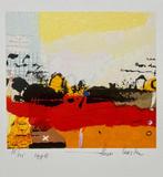 Zeefdruk Theo Koster, Antiek en Kunst, Kunst | Litho's en Zeefdrukken, Verzenden