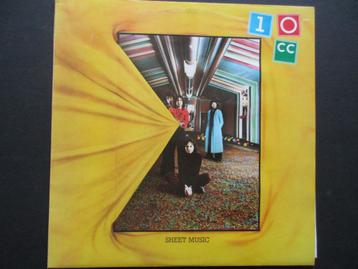 LP 10CC - Sheet Music NM nieuwstaat  beschikbaar voor biedingen
