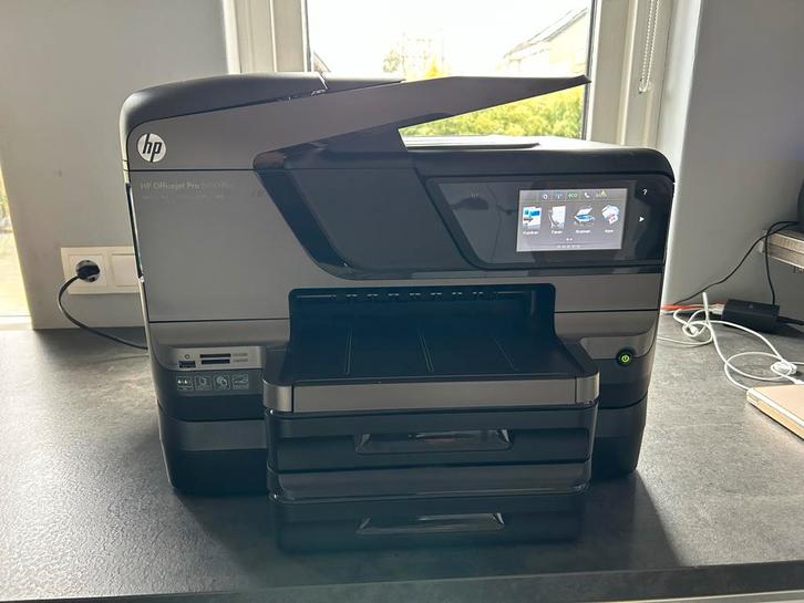 HP Officejet Pro 8600 Plus met 2e lade, Computers en Software, Printers, Gebruikt, All-in-one, Inkjetprinter, Faxen, Draadloos