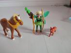 Playmobil 9138 – Feeënjager met vos en boog, Ophalen of Verzenden, Zo goed als nieuw, Complete set
