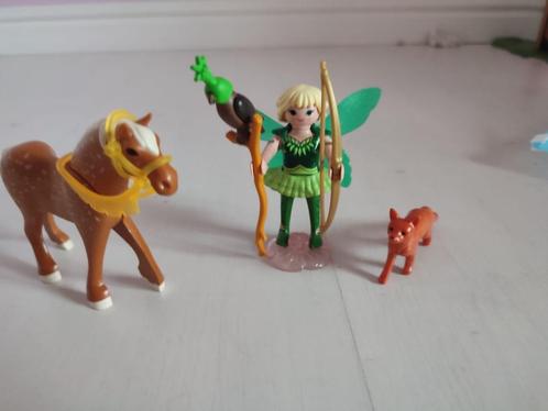 Playmobil 9138 – Feeënjager met vos en boog, Kinderen en Baby's, Speelgoed | Playmobil, Zo goed als nieuw, Complete set, Ophalen of Verzenden