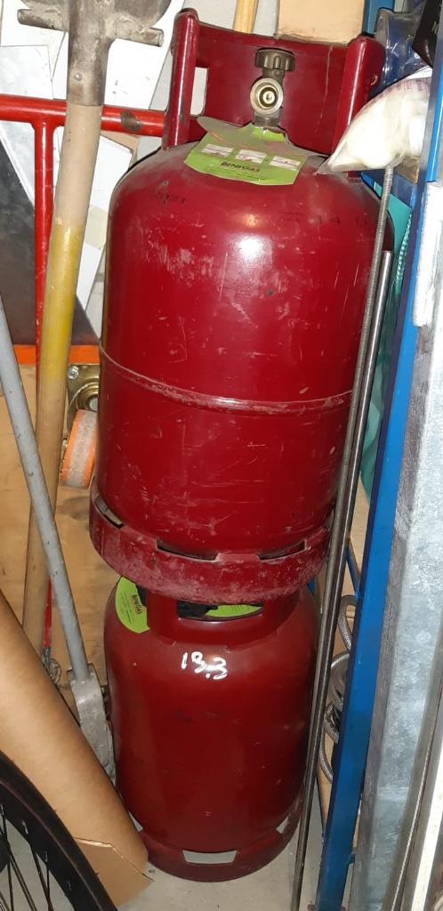 gasflessen propaan, Caravans en Kamperen, Kampeeraccessoires, Zo goed als nieuw, Ophalen