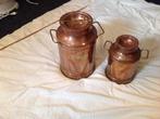 Te koop koperen melkbusjes voor de sier, Antiek en Kunst, Ophalen, Koper