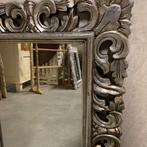 Barok Spiegel - houten lijst -zilver - 70 x 50 cm-TTM Wonen, TTM Wonen, Meubels – (Perzische) Tapijten en Woonaccessoires, Taag 63, 2491 CS, Den Haag (Forepark)