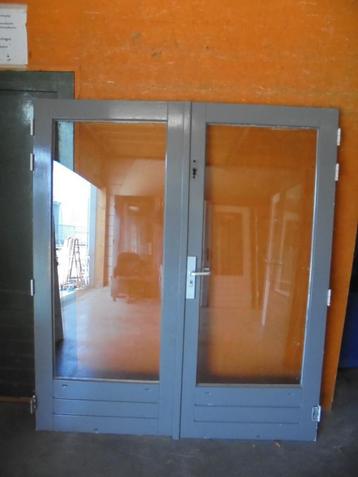 Openslaande tuindeuren dubbelglas, 175 x 201,5 (nr. ZH175A) beschikbaar voor biedingen