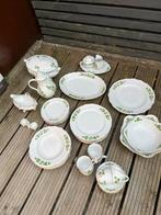 6-delig, compleet, servies, PirkenHammer, Rose, groen, wit, Antiek en Kunst, Antiek | Servies compleet, Ophalen of Verzenden