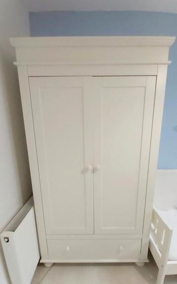 Superfijne kast Bopita - wit - lieve vogeltjes binnenzijde beschikbaar voor biedingen