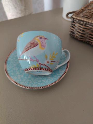 Pip studio nieuwe cappuccino kop en schotel beschikbaar voor biedingen