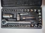 Dop en ratelsleutel set, Auto diversen, Autogereedschap, Ophalen of Verzenden, Zo goed als nieuw