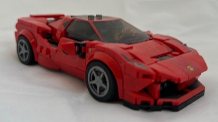 LEGO 76895 Speed Champions Ferrari F8 Tributo – compleet, Kinderen en Baby's, Speelgoed | Duplo en Lego, Zo goed als nieuw, Lego