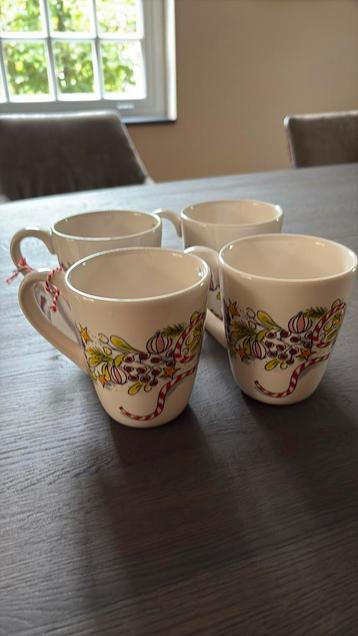 4 x nieuwe kerstmok van Blond Amsterdam beschikbaar voor biedingen
