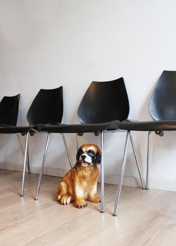 Set van 4 zwarte Maui stoelen - Kartell. Retro design stoel beschikbaar voor biedingen